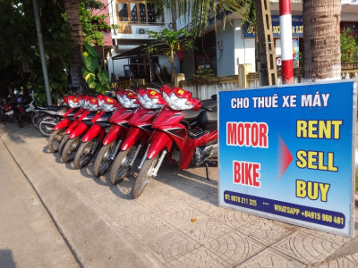 Bảng giá thuê xe số tại Quảng Bình