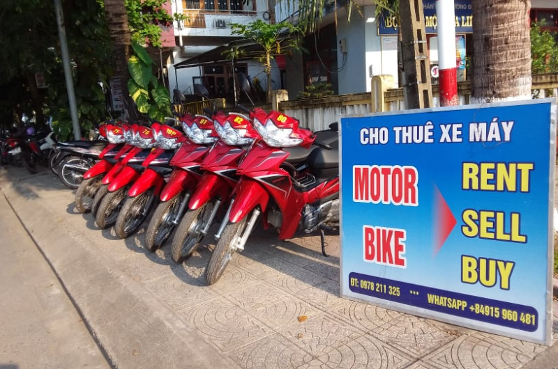 Bảng giá thuê xe số tại Quảng Bình