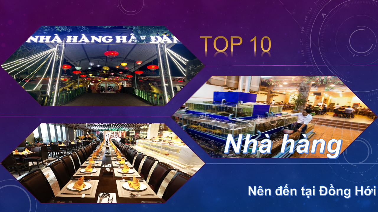 Top 10 nhà hàng hải sản tại Đồng Hới Quảng Bình